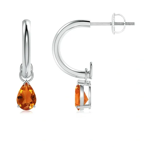 Yellow_Citrine_925_Sterling_Silver_Prong_Set_Drop_Earring