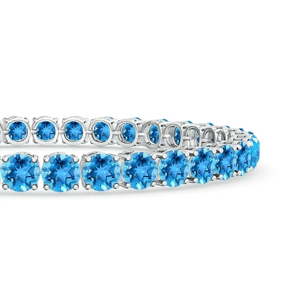Blue_Topaz_925_Sterling_Pure_Silver_Tennis_Bracelet