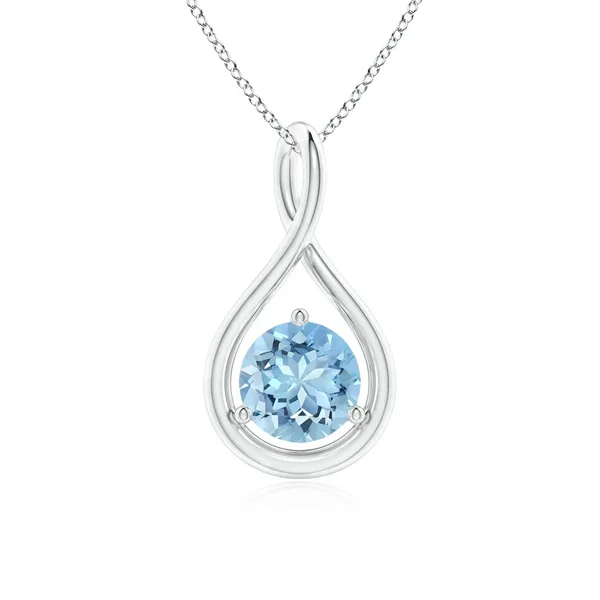 Blue_Aquamarine_925_Pure_Sterling_Silver_Round_Infinity_Twist_Pendant
