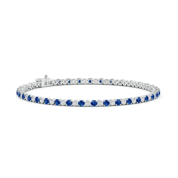 Blue_Sapphire_925_Sterling_Pure_Silver_Tennis_Bracelet