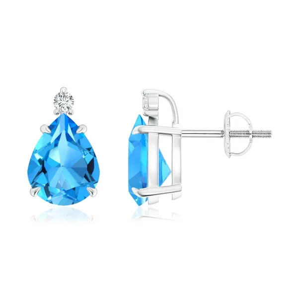 Blue_Topaz_925_Sterling_Silver_Claw_Set_Stud_Earring
