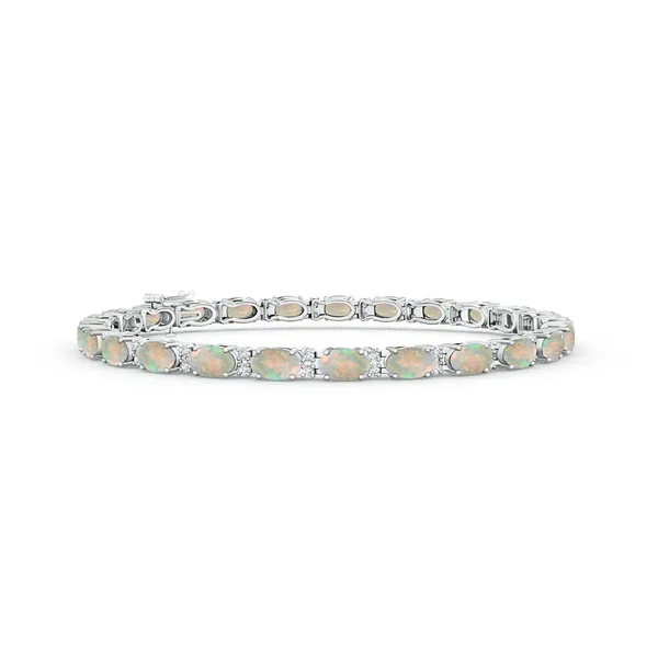 Multicolor_Ethiopian_Opal_925_Sterling_Pure_Silver_Tennis_Bracelet
