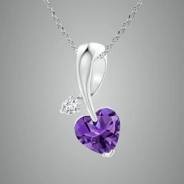 Purple_Amethyst_925_Pure_Sterling_Silver_Heart_Ribbon_Pendant