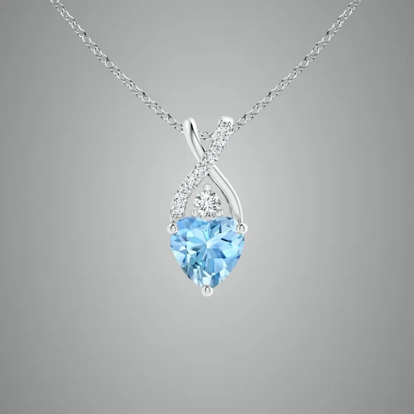 Blue_Aquamarine_925_Pure_Sterling_Silver_Heart_Twisted_Pendant