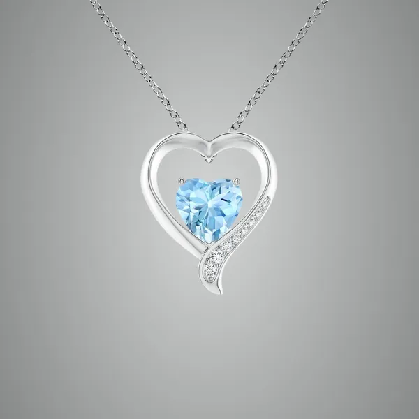 Blue_Aquamarine_925_Pure_Sterling_Silver_Heart_Open_Pendant
