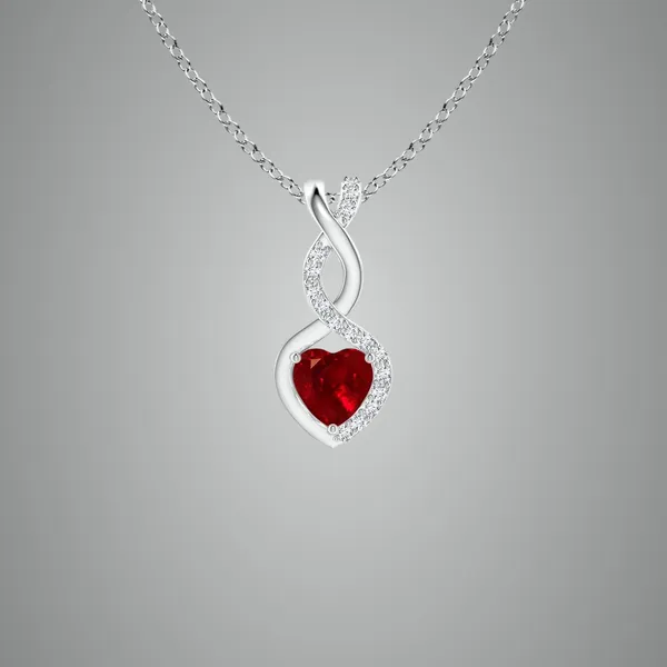 Red_Ruby_925_Pure_Sterling_Silver_Heart_Infinity_Pendant