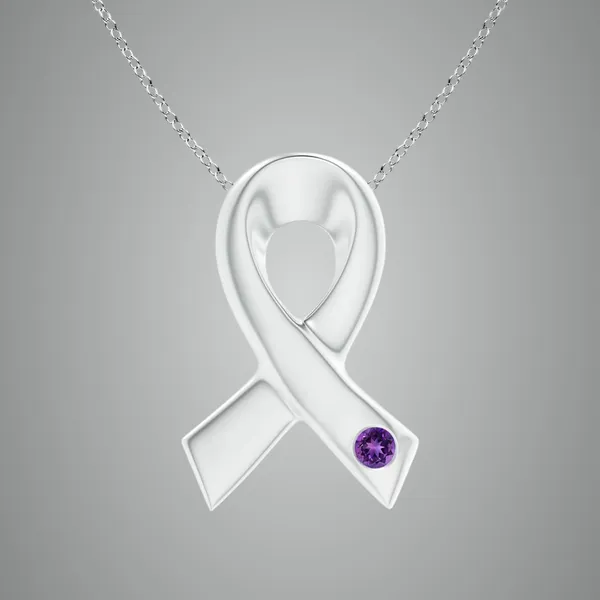 Purple_Amethyst_925_Pure_Sterling_Silver_Round_Ribbon_Pendant