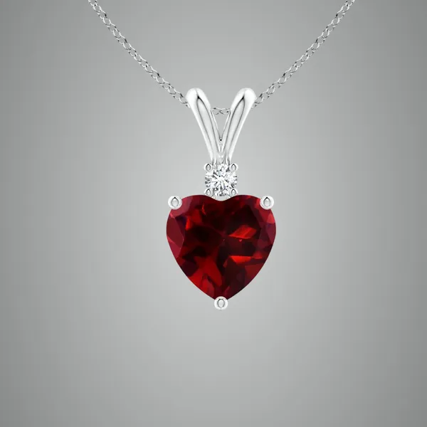 Red_Garnet_925_Pure_Sterling_Silver_Heart_V-Bale_Pendant