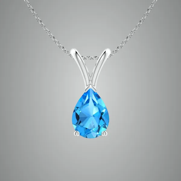 Blue_Topaz_925_Pure_Sterling_Silver_Pear_V-Bale_Pendant