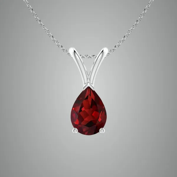 Red_Garnet_925_Pure_Sterling_Silver_Pear_V-Bale_Pendant