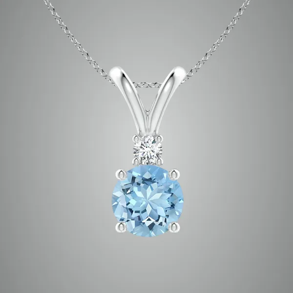 Blue_Aquamarine_925_Pure_Sterling_Silver_Round_V-Bale_Pendant