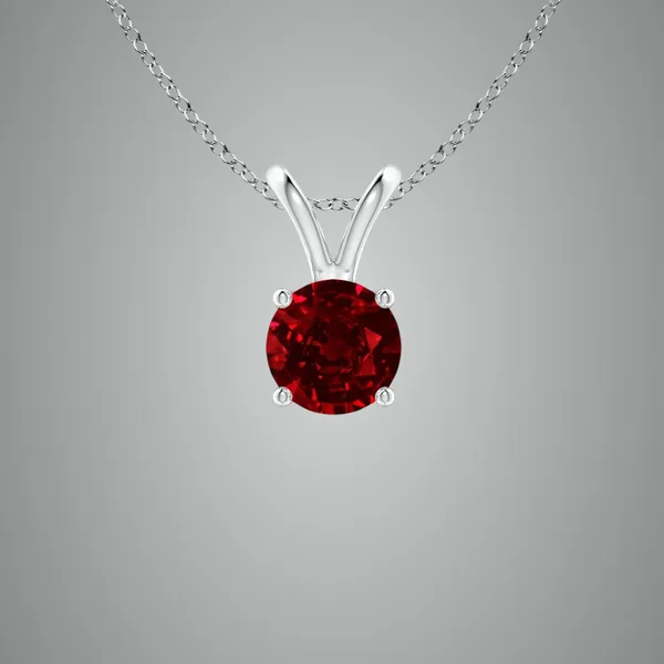 Red_Ruby_925_Pure_Sterling_Silver_Round_V-Bale_Pendant