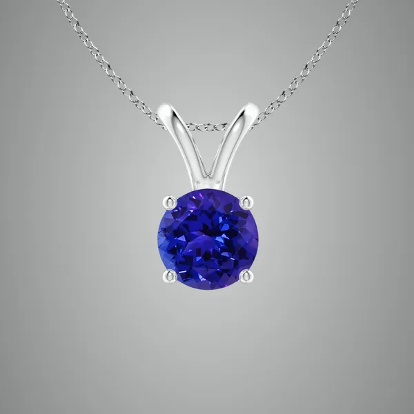 Blue_Tanzanite_925_Pure_Sterling_Silver_Round_V-Bale_Pendant