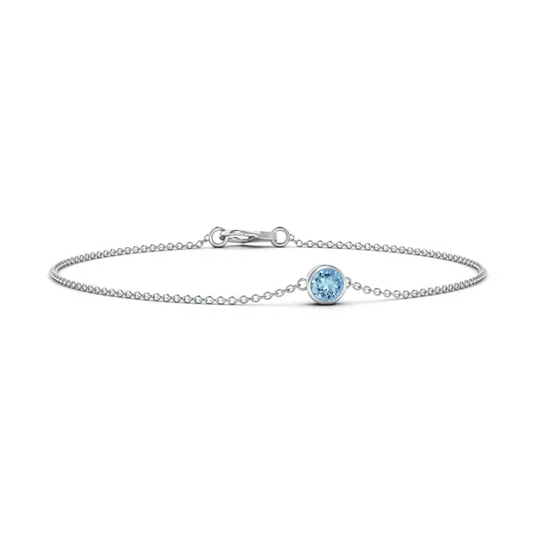 Blue_Aquamarine_925_Sterling_Pure_Silver_Chain_Bracelet