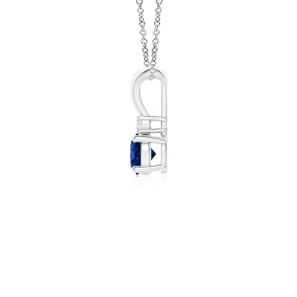 Blue_Sapphire_925_Pure_Sterling_Silver_Round_V-Bale_Pendant