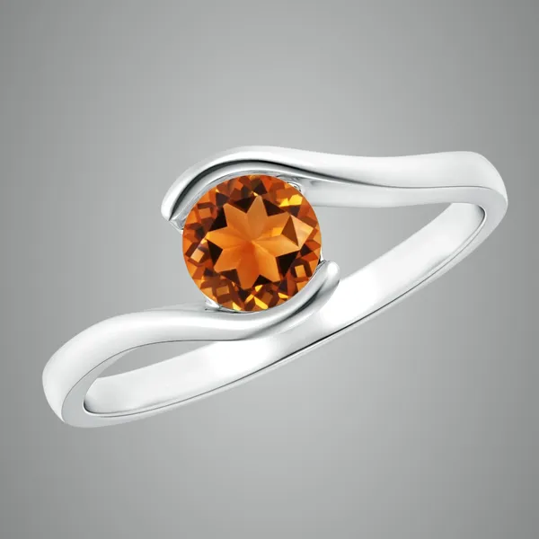 Yellow_Citrine_925_Sterling_Silver_Semi_Bezel-Set_Bypass_Ring