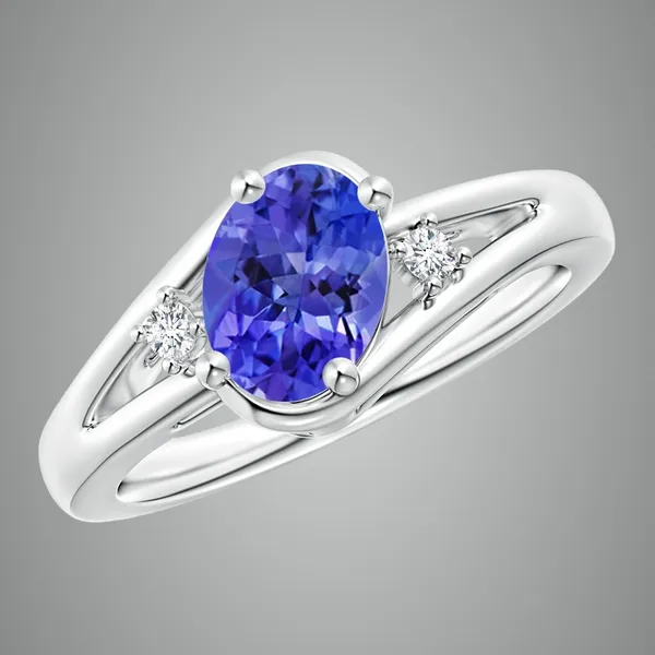 Blue_Tanzanite_925_Sterling_Silver_Split_Shank_Ring