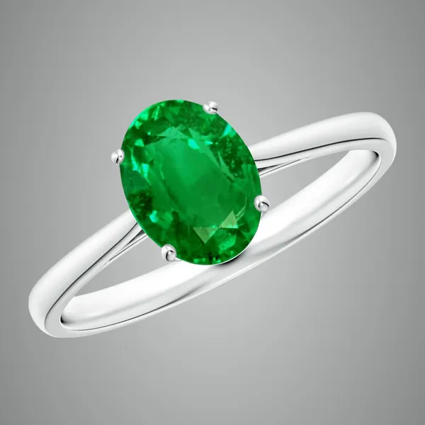 Green_Emerald_925_Sterling_Silver_Prong_Set_Engagement_Ring