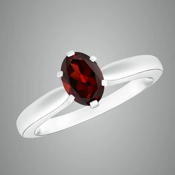 Red_Garnet_925_Sterling_Silver_Tapered_Shank_Ring