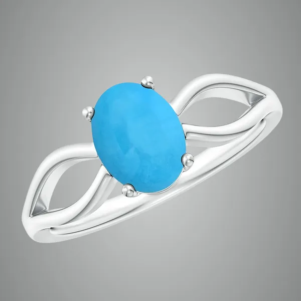 Blue_Turquoise_925_Sterling_Silver_Split_Shank_Ring