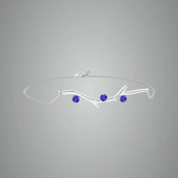 Blue_Tanzanite_925_Sterling_Pure_Silver_Tree_Branch_Bracelet