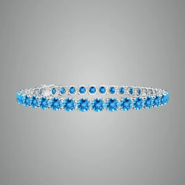 Blue_Topaz_925_Sterling_Pure_Silver_Tennis_Bracelet