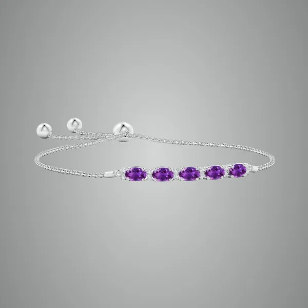 Purple_Amethyst_925_Sterling_Pure_Silver_Bolo_Bracelet