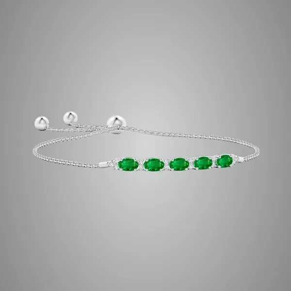 Green_Emerald_925_Sterling_Pure_Silver_Bolo_Bracelet