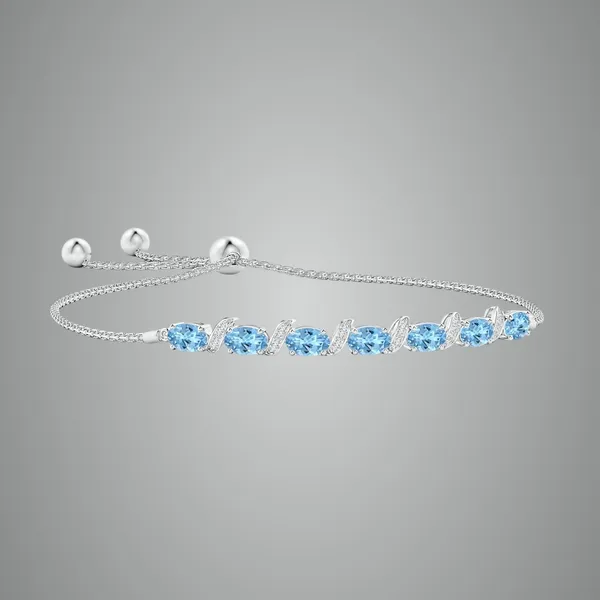 Blue_Aquamarine_925_Sterling_Pure_Silver_Bolo_Bracelet
