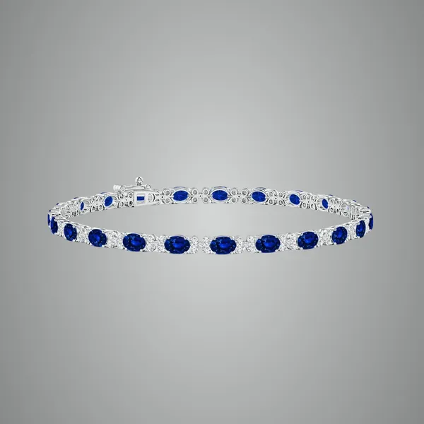 Blue_Sapphire_925_Sterling_Pure_Silver_Tennis_Bracelet