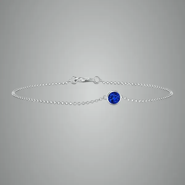 Blue_Sapphire_925_Sterling_Pure_Silver_Chain_Bracelet