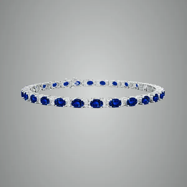 Blue_Sapphire_925_Sterling_Pure_Silver_Tennis_Bracelet