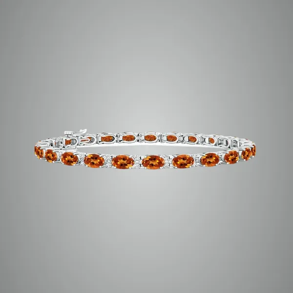 Yellow_Citrine_925_Sterling_Pure_Silver_Tennis_Bracelet