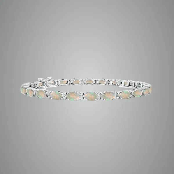 Multicolor_Ethiopian_Opal_925_Sterling_Pure_Silver_Tennis_Bracelet