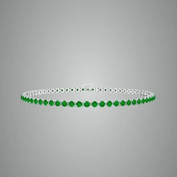 Green_Emerald_925_Sterling_Pure_Silver_Tennis_Bracelet