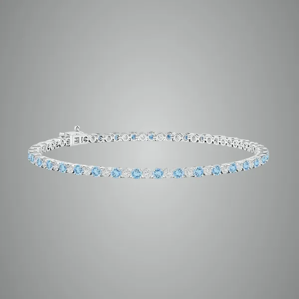 Blue_Aquamarine_925_Sterling_Pure_Silver_Tennis_Bracelet