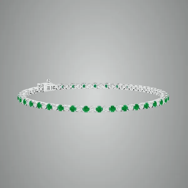 Green_Emerald_925_Sterling_Pure_Silver_Tennis_Bracelet