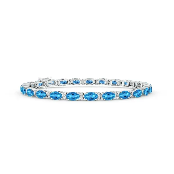 Blue_Topaz_925_Sterling_Pure_Silver_Tennis_Bracelet
