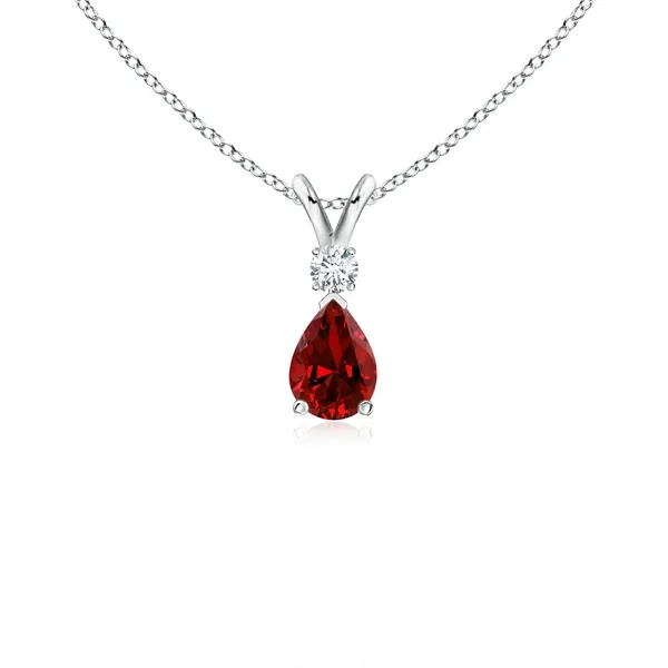 Red_Ruby_925_Pure_Sterling_Silver_Pear_Teardrop_Pendant