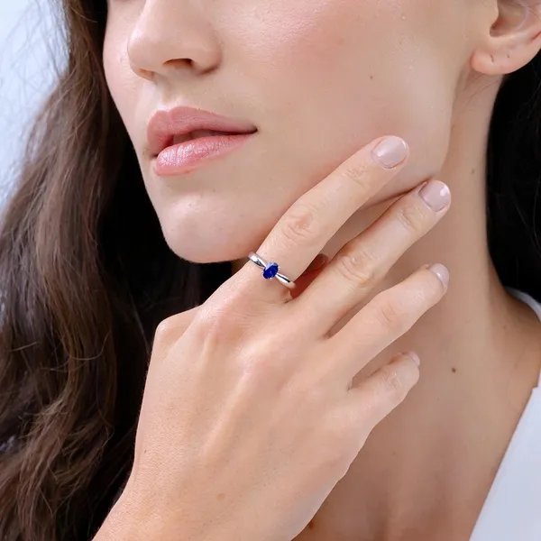 Blue_Tanzanite_925_Sterling_Silver_Tapered_Shank_Ring