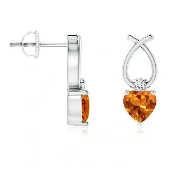 Yellow_Citrine_925_Sterling_Silver_Prong_Set_Ribbon_Earring