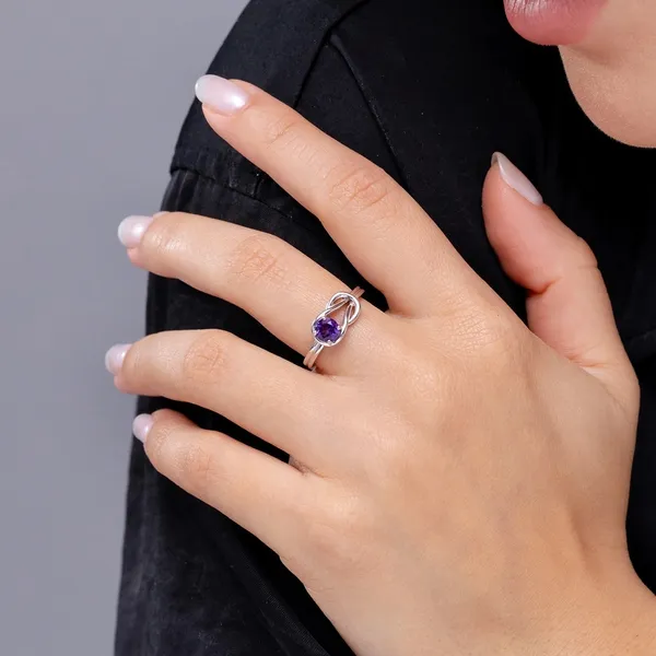 Purple_Amethyst_925_Sterling_Silver_Infinity_Knot_Ring
