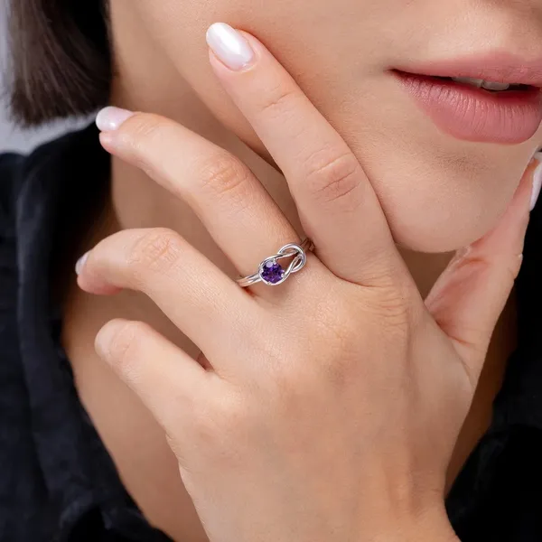 Purple_Amethyst_925_Sterling_Silver_Infinity_Knot_Ring