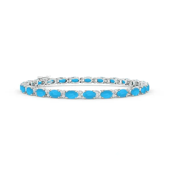 Blue_Turquoise_925_Sterling_Pure_Silver_Tennis_Bracelet