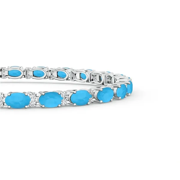 Blue_Turquoise_925_Sterling_Pure_Silver_Tennis_Bracelet
