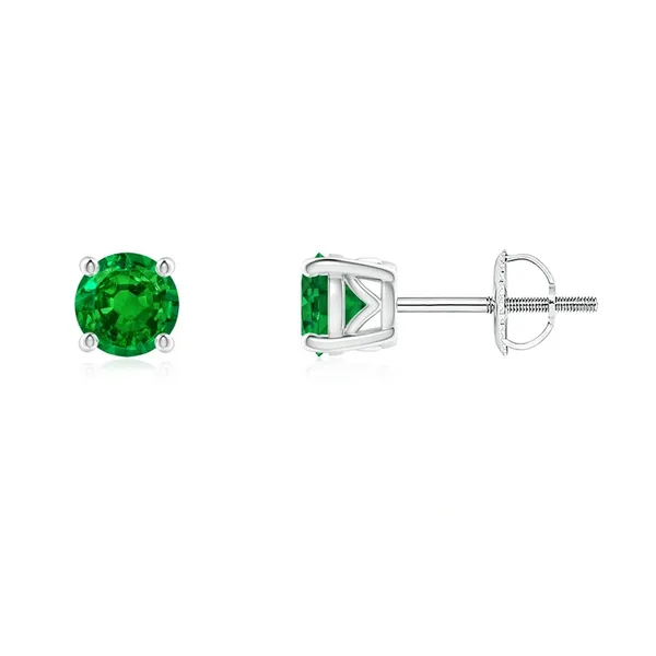 Green_Emerald_925_Sterling_Silver_Prong_Set_Stud_Earring