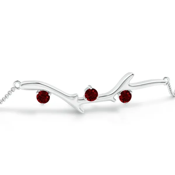 Red_Ruby_925_Sterling_Pure_Silver_Tree_Branch_Bracelet