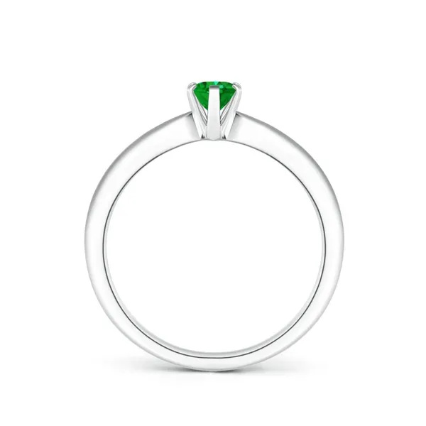 Green_Emerald_925_Sterling_Silver_Tapered_Shank_Ring