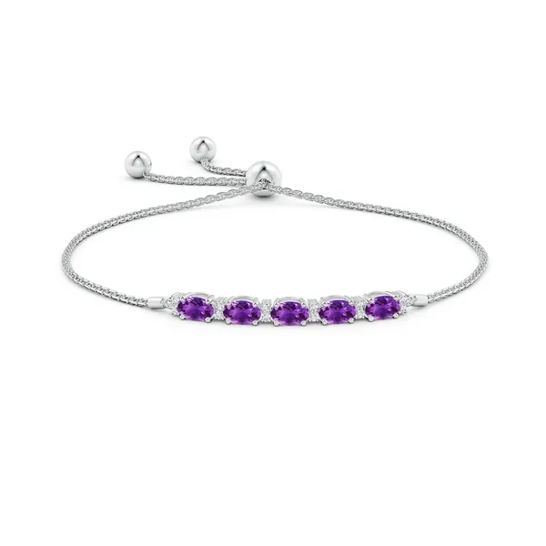 Purple_Amethyst_925_Sterling_Pure_Silver_Bolo_Bracelet