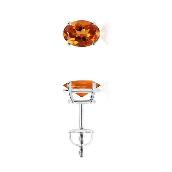 Yellow_Citrine_925_Sterling_Silver_Prong_Set_Stud_Earring